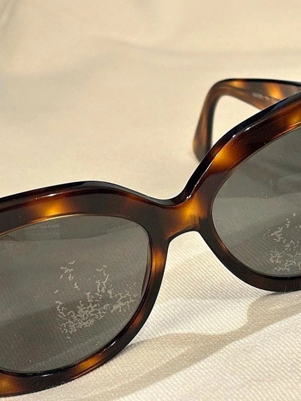 Woman Chanel 5506-A Tortoise Interlocking CC Logo Sunglasses Tortoiseshell Sungl